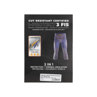 ANTI-CUT FIS 3 STARS CHILDREN'S THERMAL UNDERWEAR | GREY | 128-140 | Diel