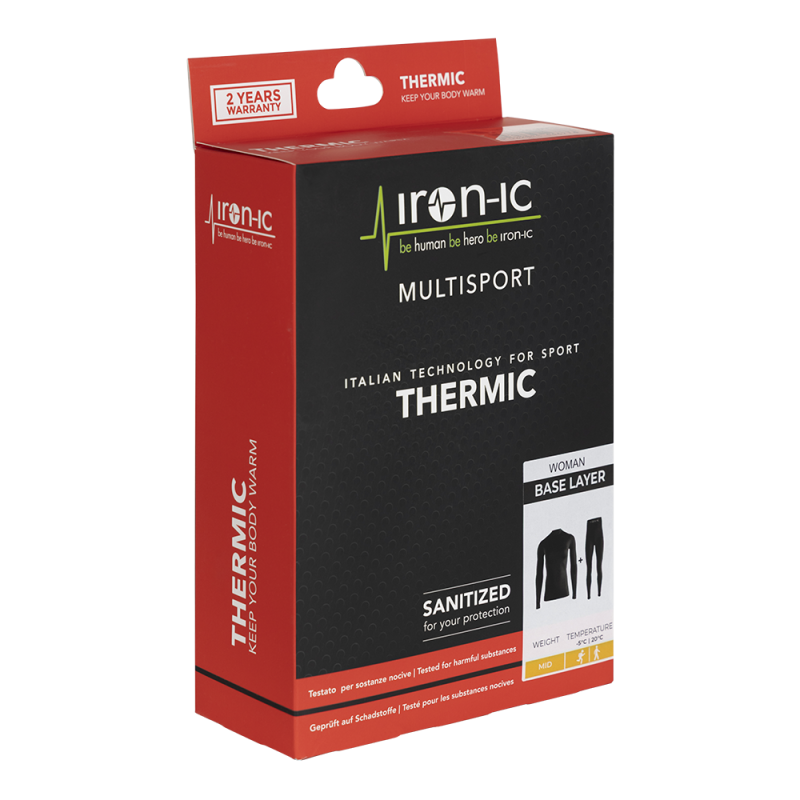 WOMEN’S THERMAL UNDERWEAR – SET | BLACK | S-M | Diel