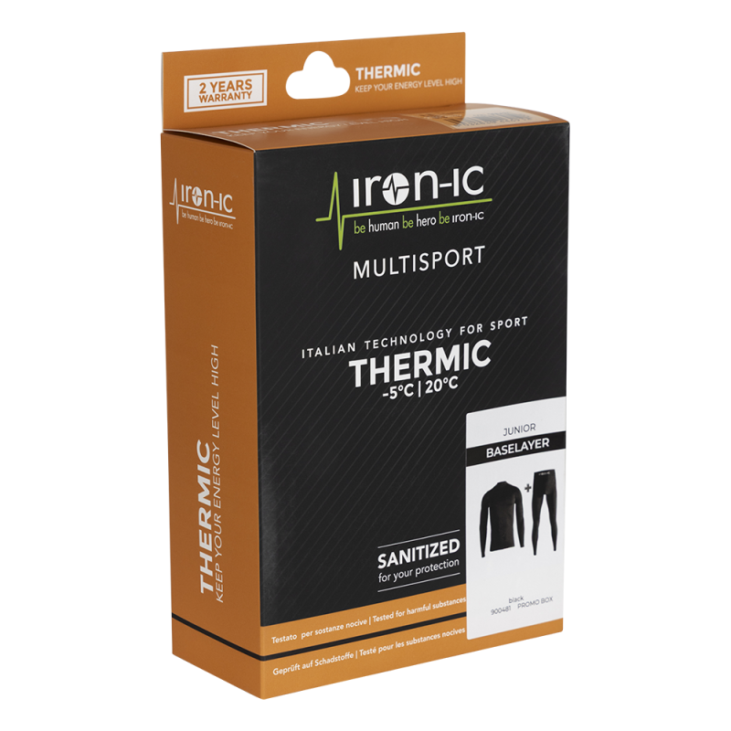 CHILDREN’S THERMAL UNDERWEAR – SET | BLACK | 134-140 | Diel