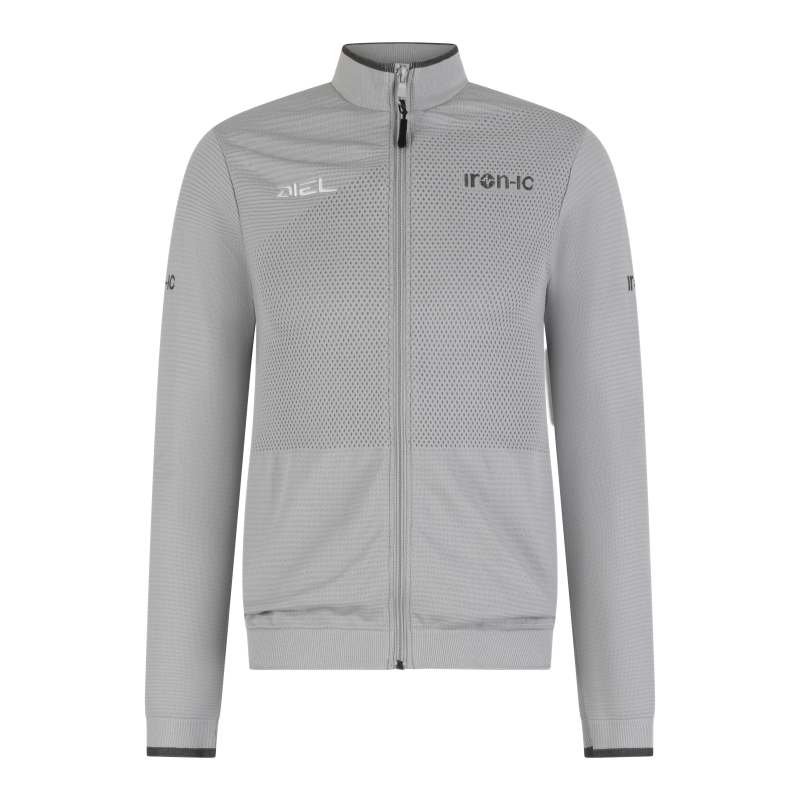 MEN’S ZIP-UP SWEATSHIRT | GREY | XL(54) | Diel