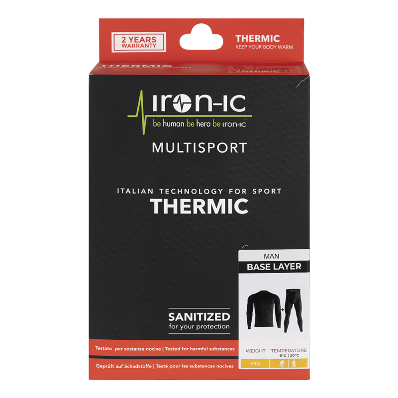 MEN’S THERMAL UNDERWEAR – SET | BLACK | XL(54) | Diel