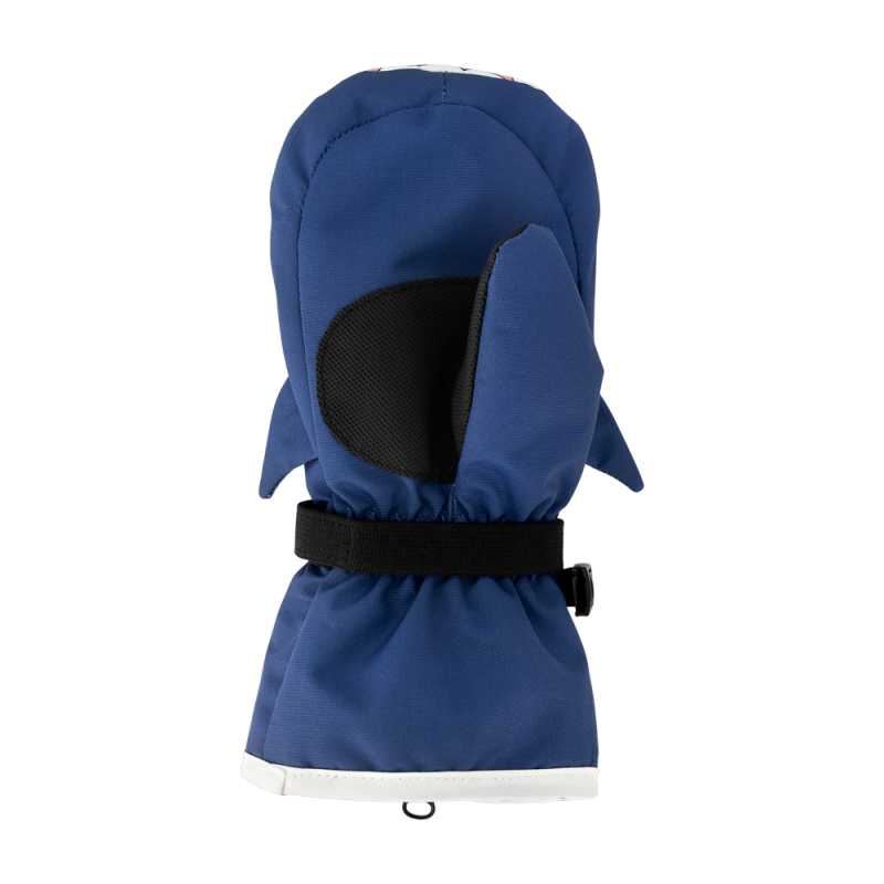ДЕТСКИ СКИ РЪКАВИЦИ В СИНЬО С МОТИВ НА АКУЛА | BLUE | M-L | Diel