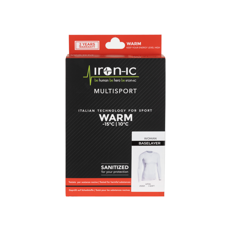 WOMEN’S THERMAL TOP | WHITE | S-M | Diel