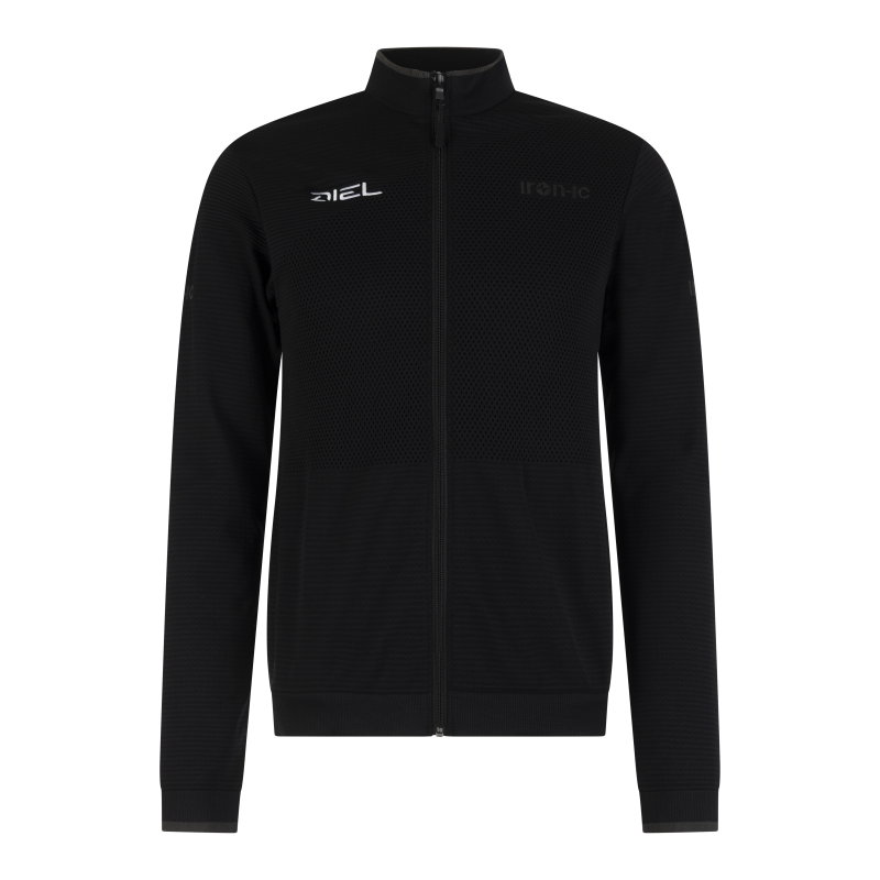 MEN’S ZIP-UP SWEATSHIRT | BLACK | M(50) | Diel